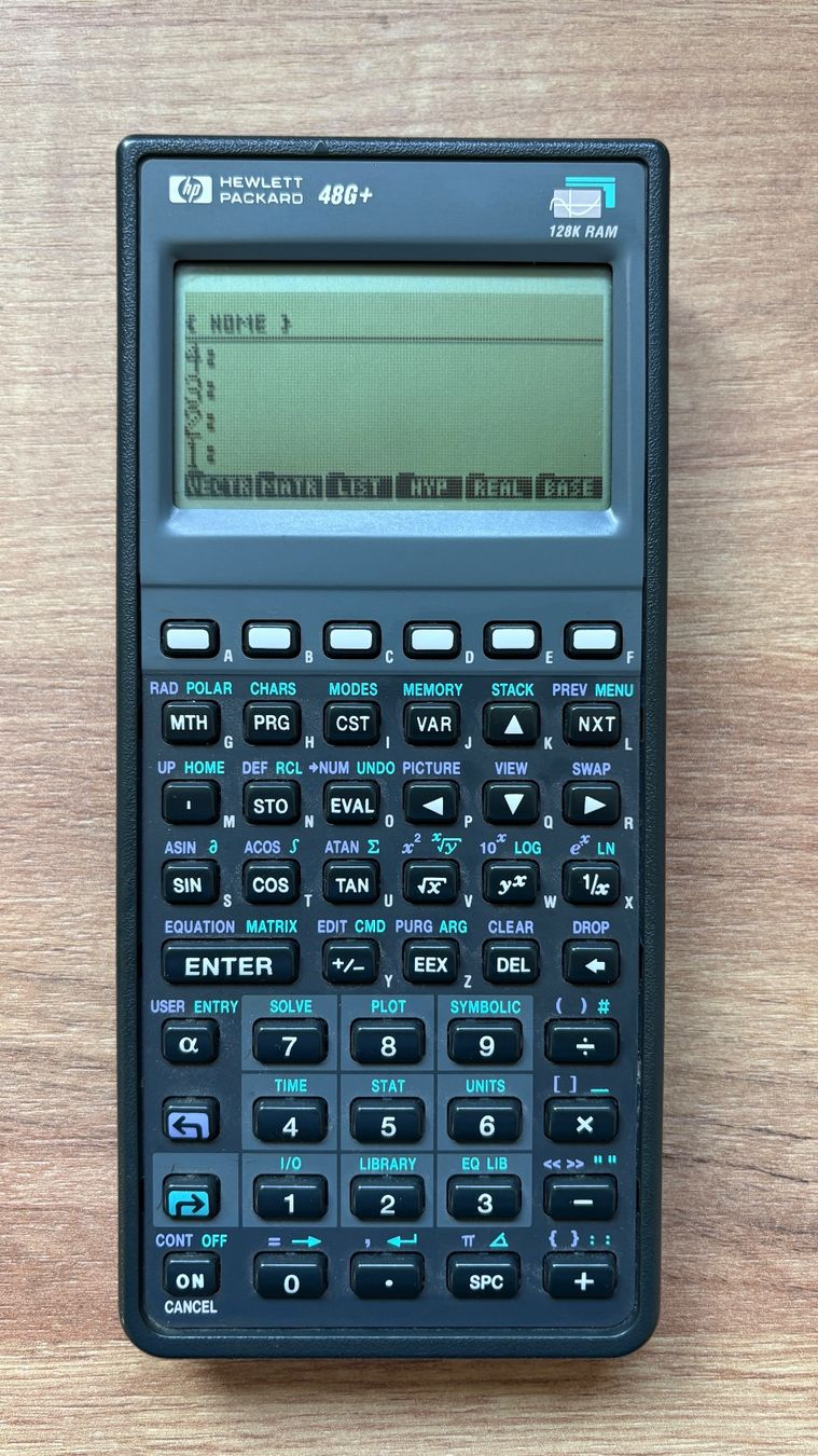Hewlett Packard Calcolatrici tascabili: HP 48G+ – Usato da Zürich venduto da euchmenio 1