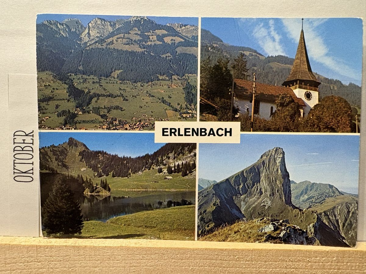 Cartes postales: AK von Erlenbach – D'occasion à Rümlang par Brieftaube1