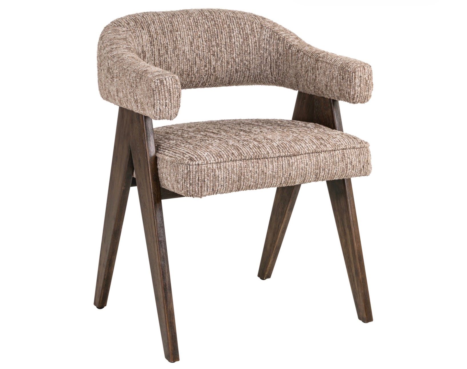 Sedie: Richmond Interiors | Dining chair Mori mocca linear 4x – Nuovo e nell'imballaggio originale da Menziken venduto da loli_89
