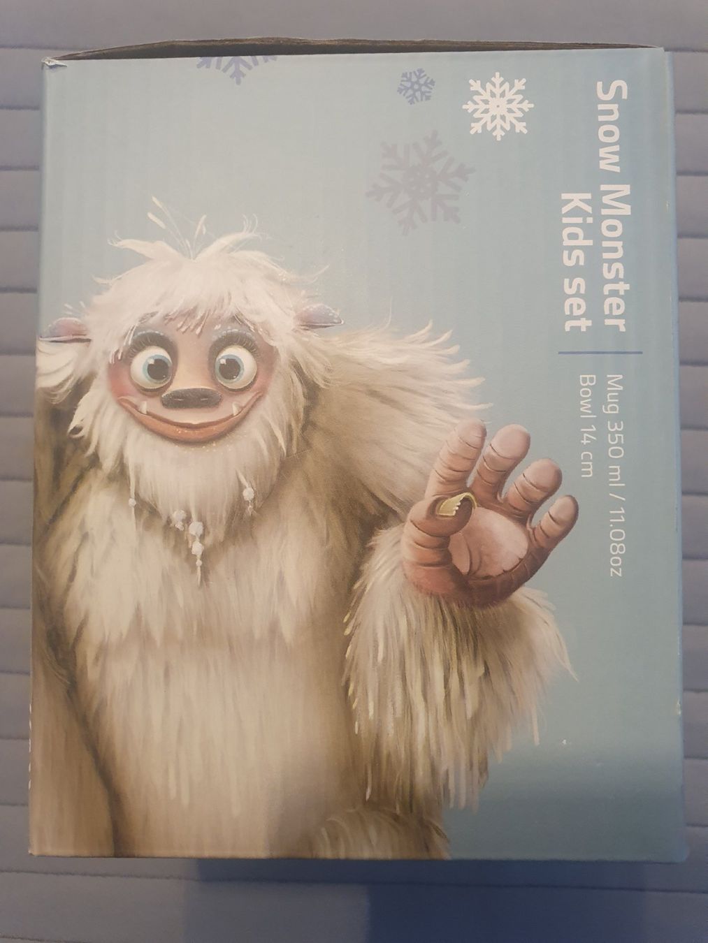 Set di piatti: Kindergeschirr Snow Monster – Nuovo e nell'imballaggio originale da Volketswil venduto da gloriamundi 1