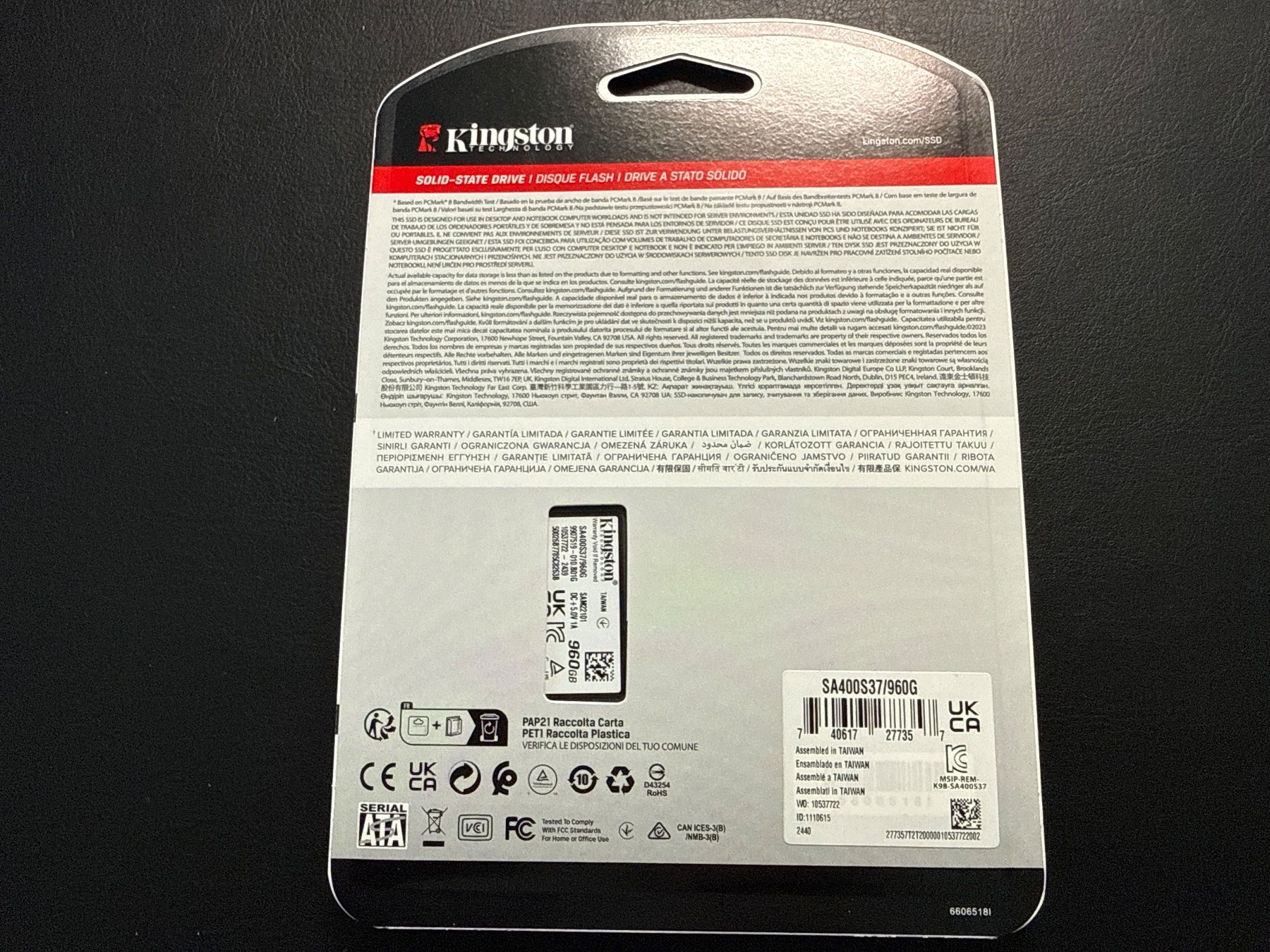Kingston Disques durs: Kingston A400 960 GB SSD – Neuf avec emballage d'origine à Grüsch par VogelMediatech 2