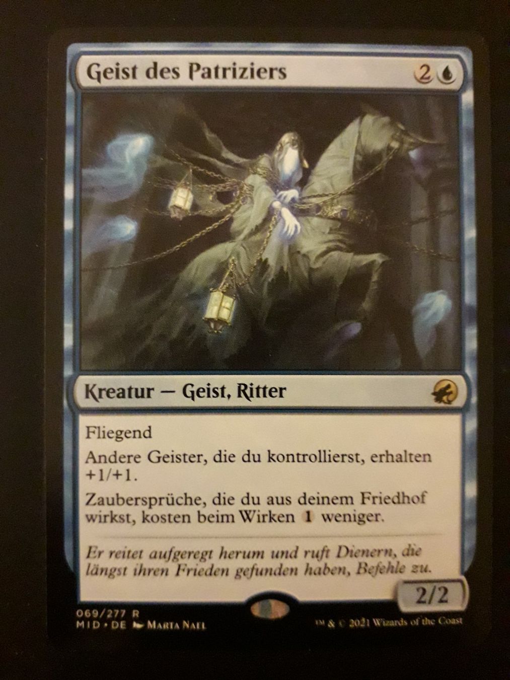 Magic The Gathering Carte collezionabili: MTG - Geist des Patriziers – Usato da Lausanne venduto da and_n6mz
