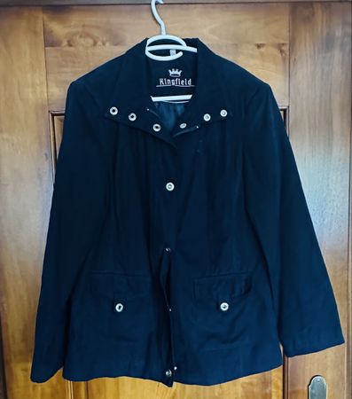Damen Jacke Kingfield Dunkelblau Grösse 40 sehr guter Zustan