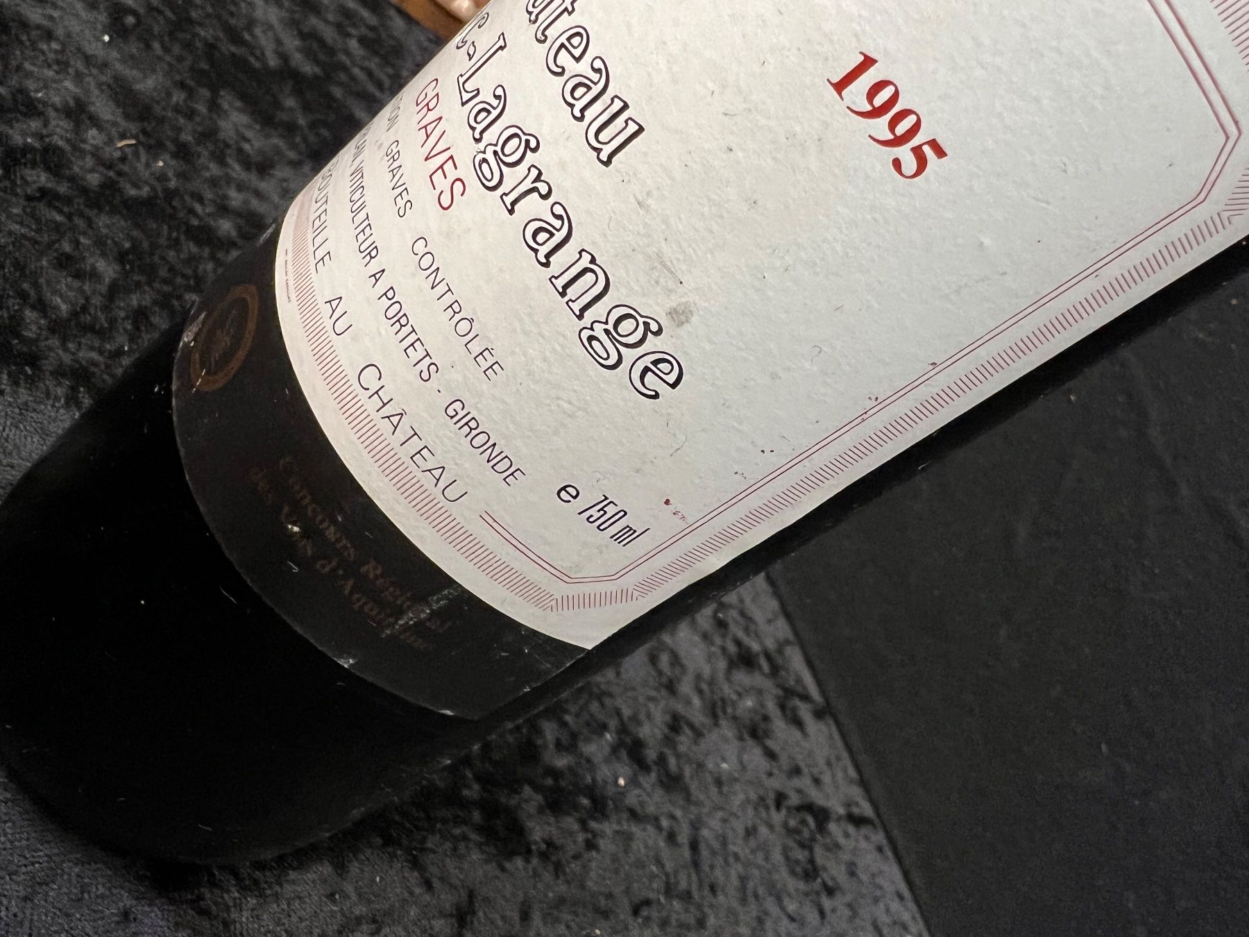 Vino: CHÂTEAU CIVRAC-LAGRANGE 1995 – Nuovo (secondo la descrizione) da Genève venduto da Leboucheoreilles 2