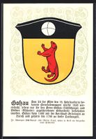 Gossau /ZH, Wappen der Gemeinde mit rote