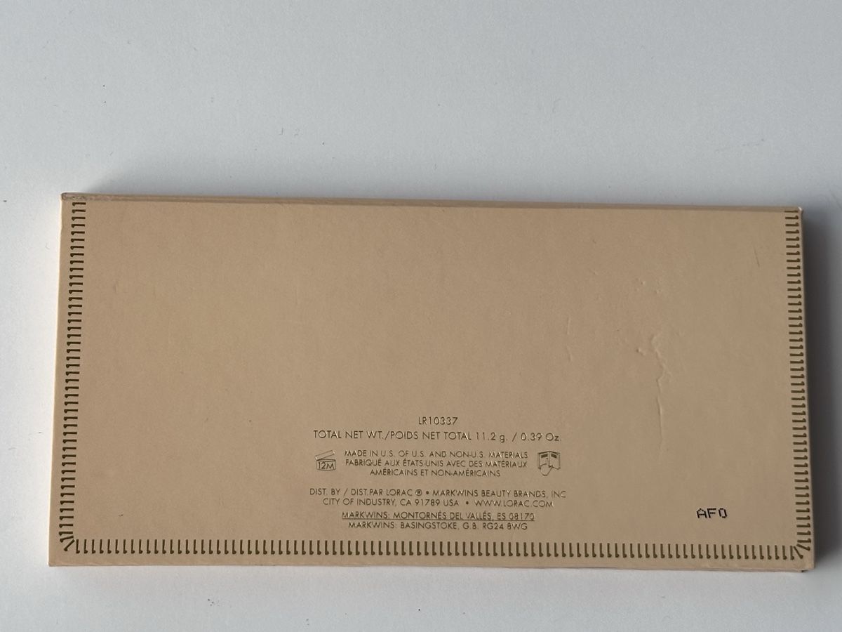 Make-up: Lorac Unzipped Eyeshadow Palette – Usato da Bülach venduto da VM8392X 7
