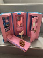 Barbie Büro/Office und Zimmer,portabel