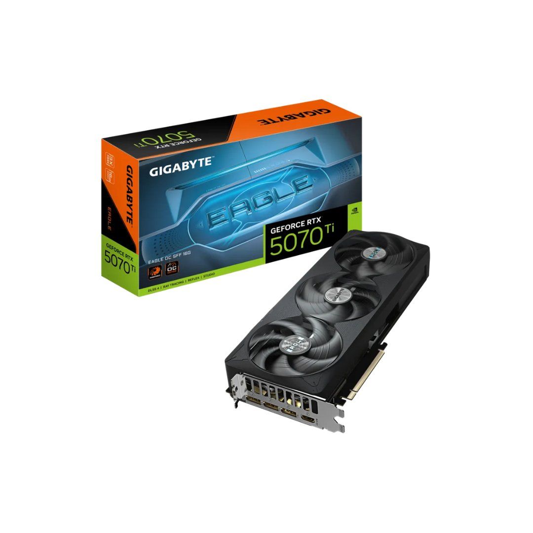 Gigabyte Schede grafiche: Gigabyte GeForce RTX 5070 Ti EAGLE OC SFF 16 GB – Nuovo e nell'imballaggio originale da Baden venduto da pchai_dietikon