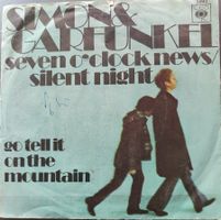 Vinyl Single Simon & Garfunkel - Seven O'Clock News/Silent N