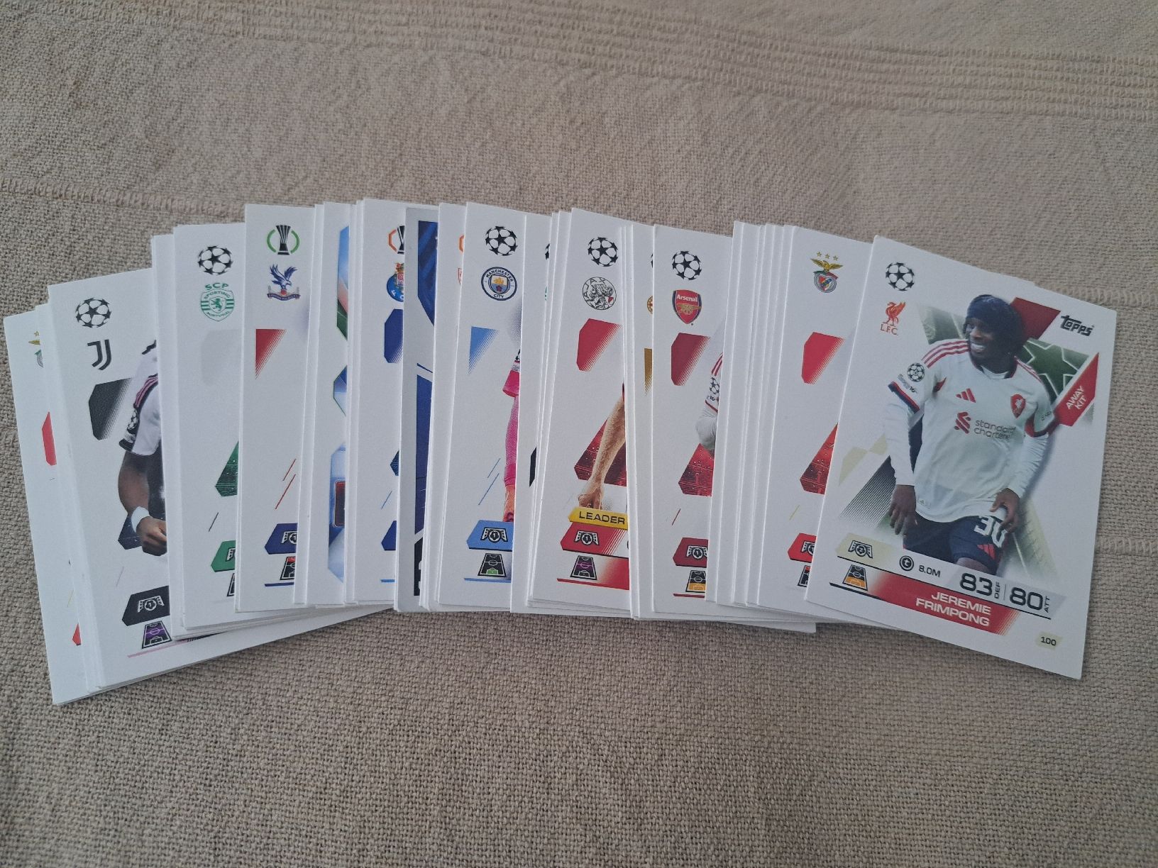Karten: 61 Match Attax Topps Karten – Gebraucht aus Unterkulm von famerismann