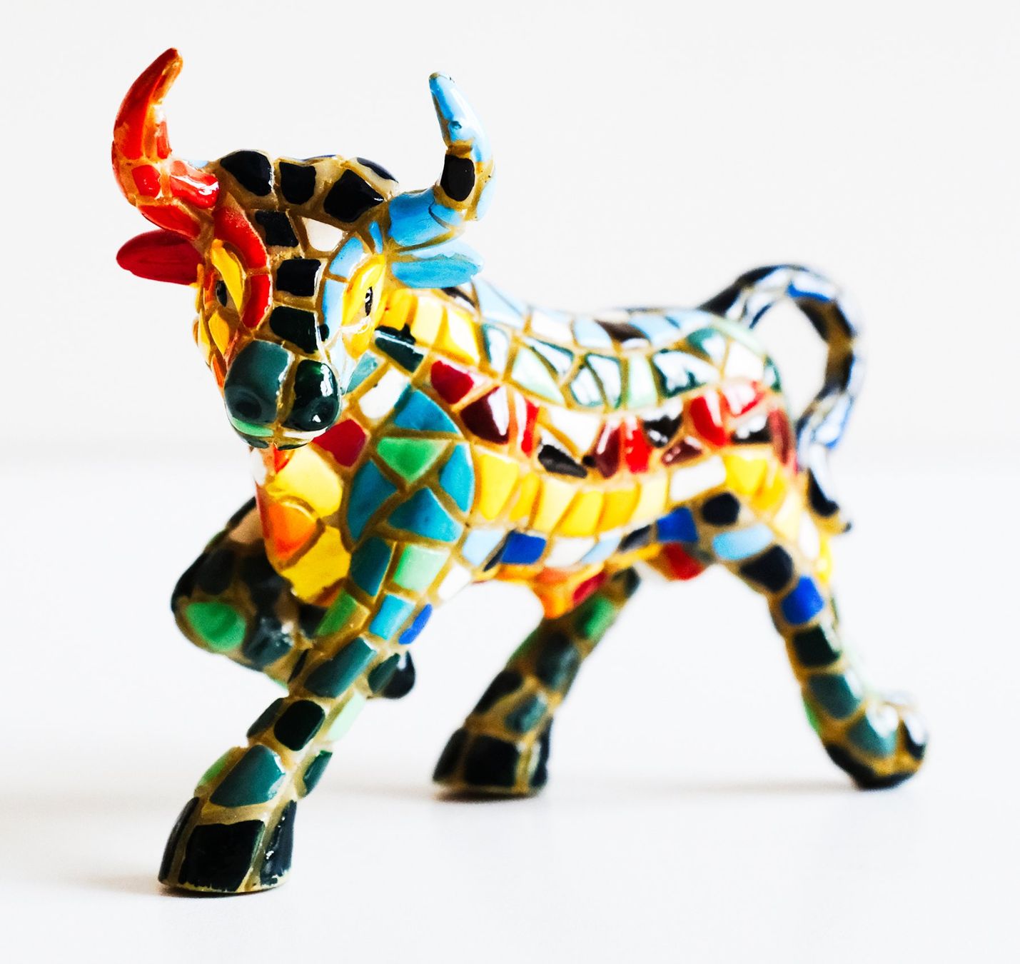 Statuette: Mosaik-Stier – Usato da Zürich venduto da Torros 4
