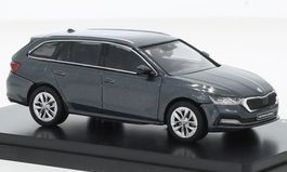 Skoda Octavia IV Combi seit 2020 dunkelgrau met.      1:43