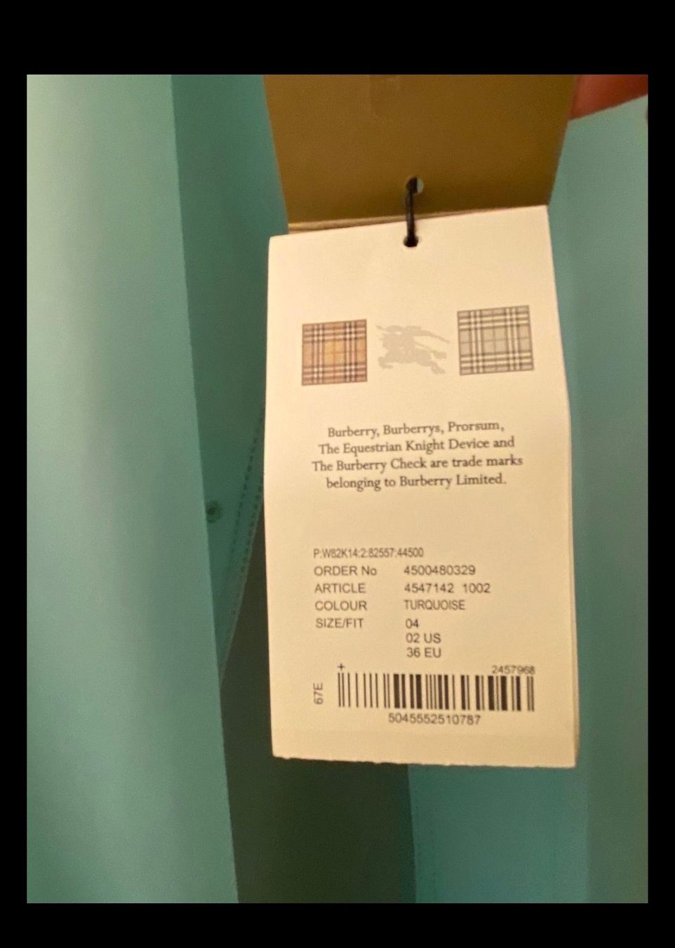 Burberry Cappotti: Regenmantel Burberry – Nuovo e nell'imballaggio originale da Chur venduto da NoKasp 1