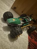 Lego Ninjago Geländewagen grün gebraucht nicht vollständig 