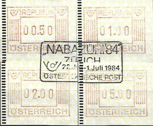 Tutti i francobolli: 1984 Österreich – Usato da Trübbach venduto da Sammer51