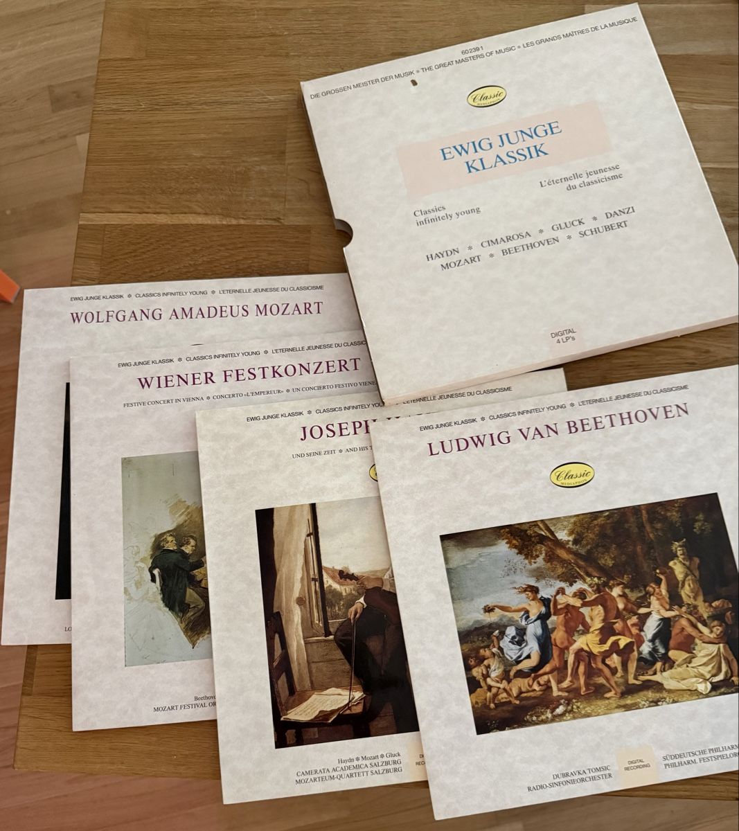 Dischi in vinile: Ewig Junge Klassik - 4 Langspielplatten – Usato da Goldach venduto da Messerguru 3