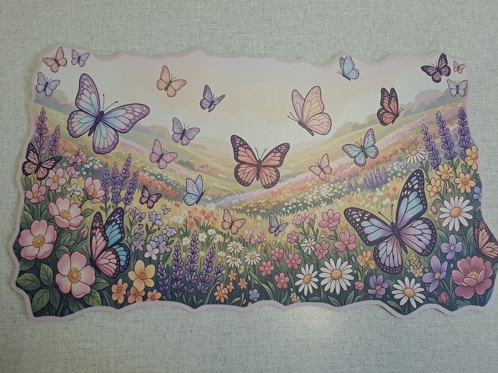 Tapis de souris: Mausmatte XXL Schmetterling – Neuf (Voir description) à Uznach par Walaylatiere
