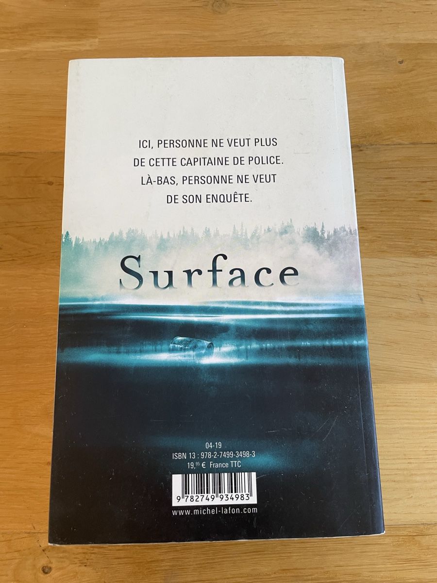 Bücher: "Surface" de Olivier Norek – Gebraucht aus Zürich von Linda_ga 1
