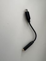 USB-C to 3.5mm Audio Adapter Cable Black
