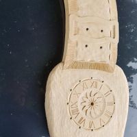 Wanduhr treichel /lindenholz