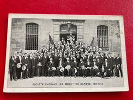 Socièté Chorale "LA MUSE" de Genève 1911-1912