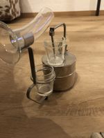 Vintage - Inhaliergerät aus Chromstahl, top Zustand