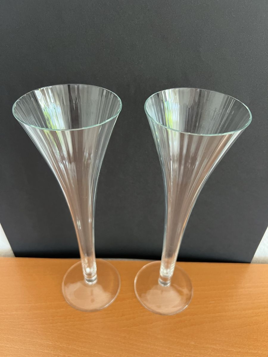 Bicchieri: 2x Champagner-/Prosecco-Gläser, neuwertig  – Nuovo (secondo la descrizione) da Rüschlikon venduto da Picpara 1
