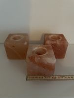 3x Salzkristall Teelichter