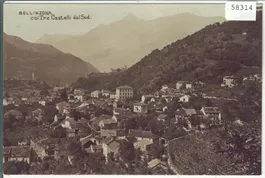 Bellinzona - coi Tre Castelli dal Sud
