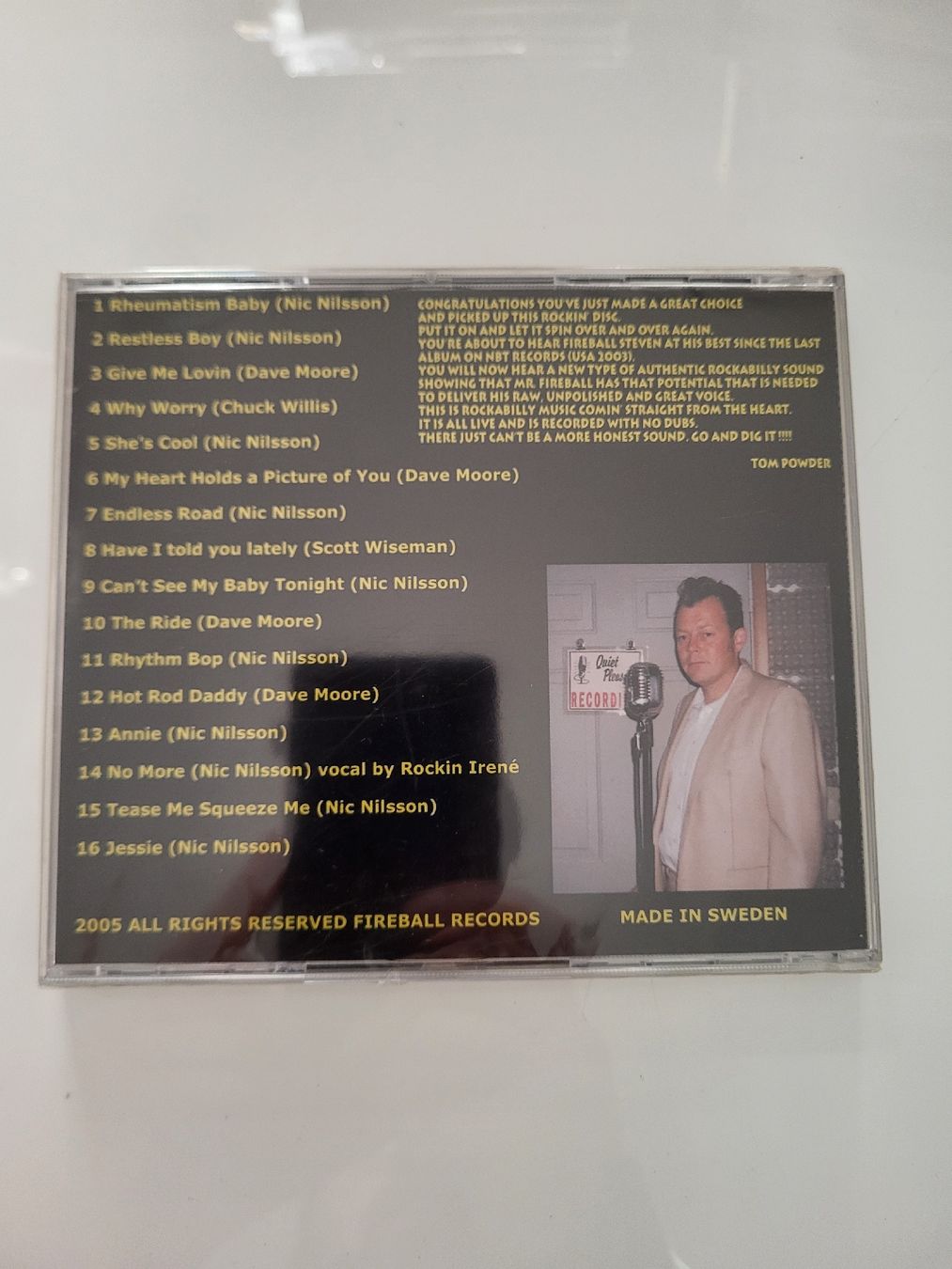 CD: Fireball Steven - Rockabilly Done Right CD, Neu&OVP – Nuovo e nell'imballaggio originale da Uster venduto da newwave0 1