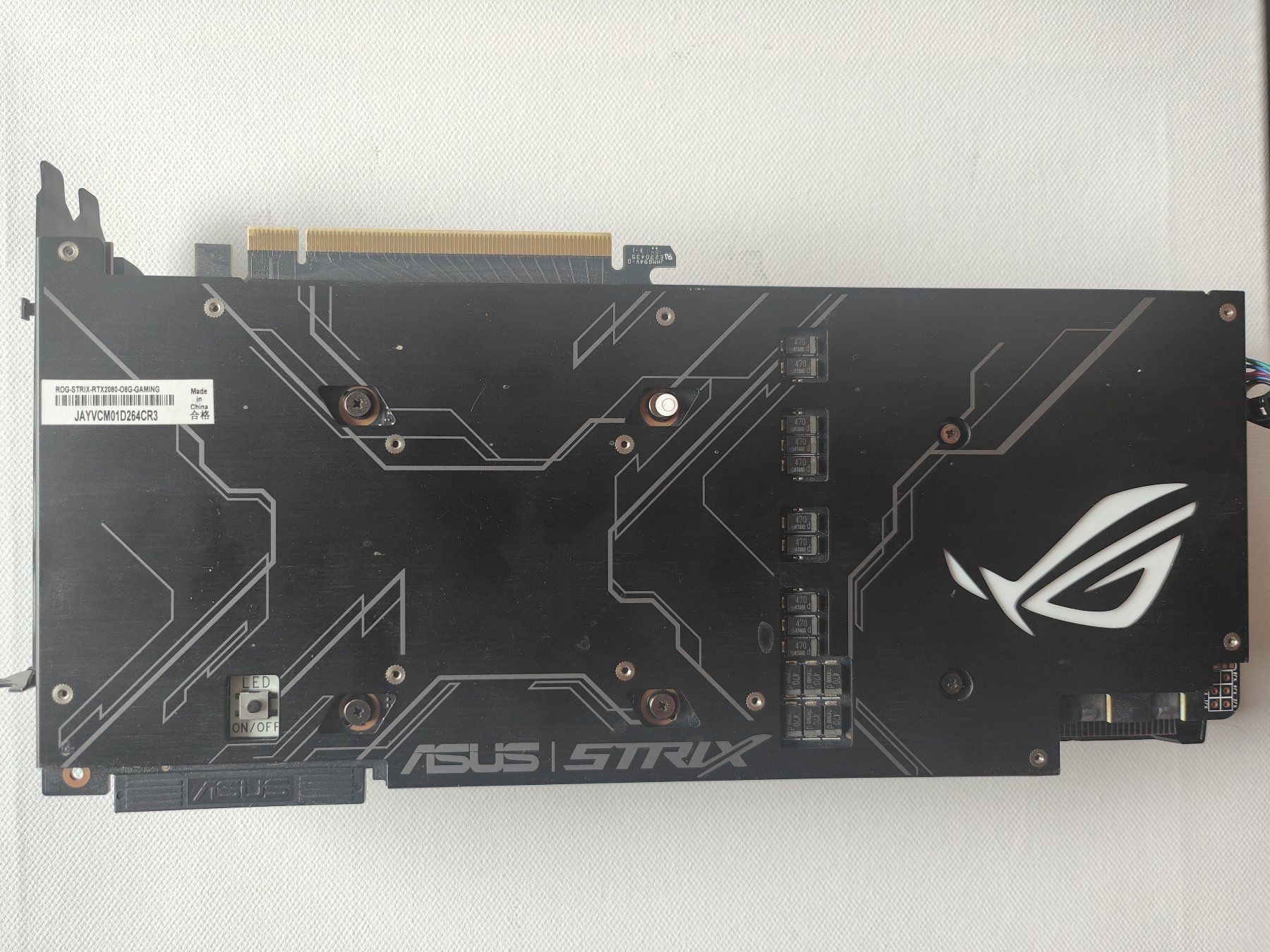 Asus Cartes graphiques: ASUS ROG STRIX RTX 2080 8GB – D'occasion à Oberengstringen par DelCtrl 2