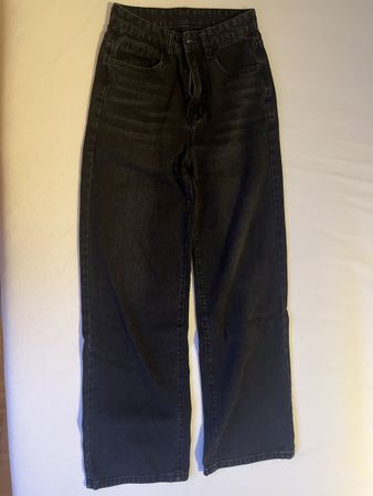 Shein jeans gr 34 schwarz