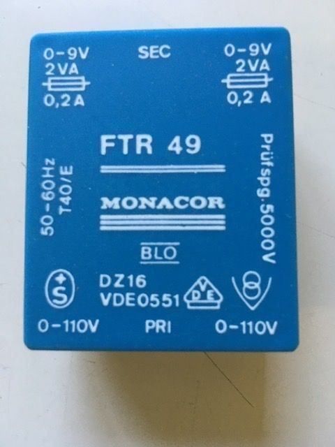 Componenti elettronici: Printtrafos 2x9V 4VA – Nuovo e nell'imballaggio originale da Brugg AG venduto da Pedro4 1