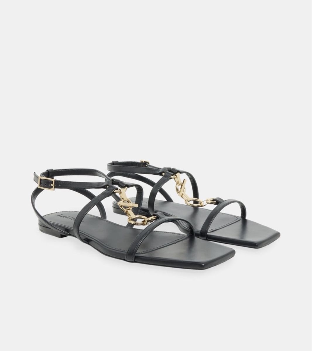 Lanvin Scarpe da donna: Lanvin leather sandals  – Nuovo e nell'imballaggio originale da Paradiso venduto da viorea 2