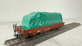 Märklin SBB CFF Niederbordwagen mit Ladung H0 / AC