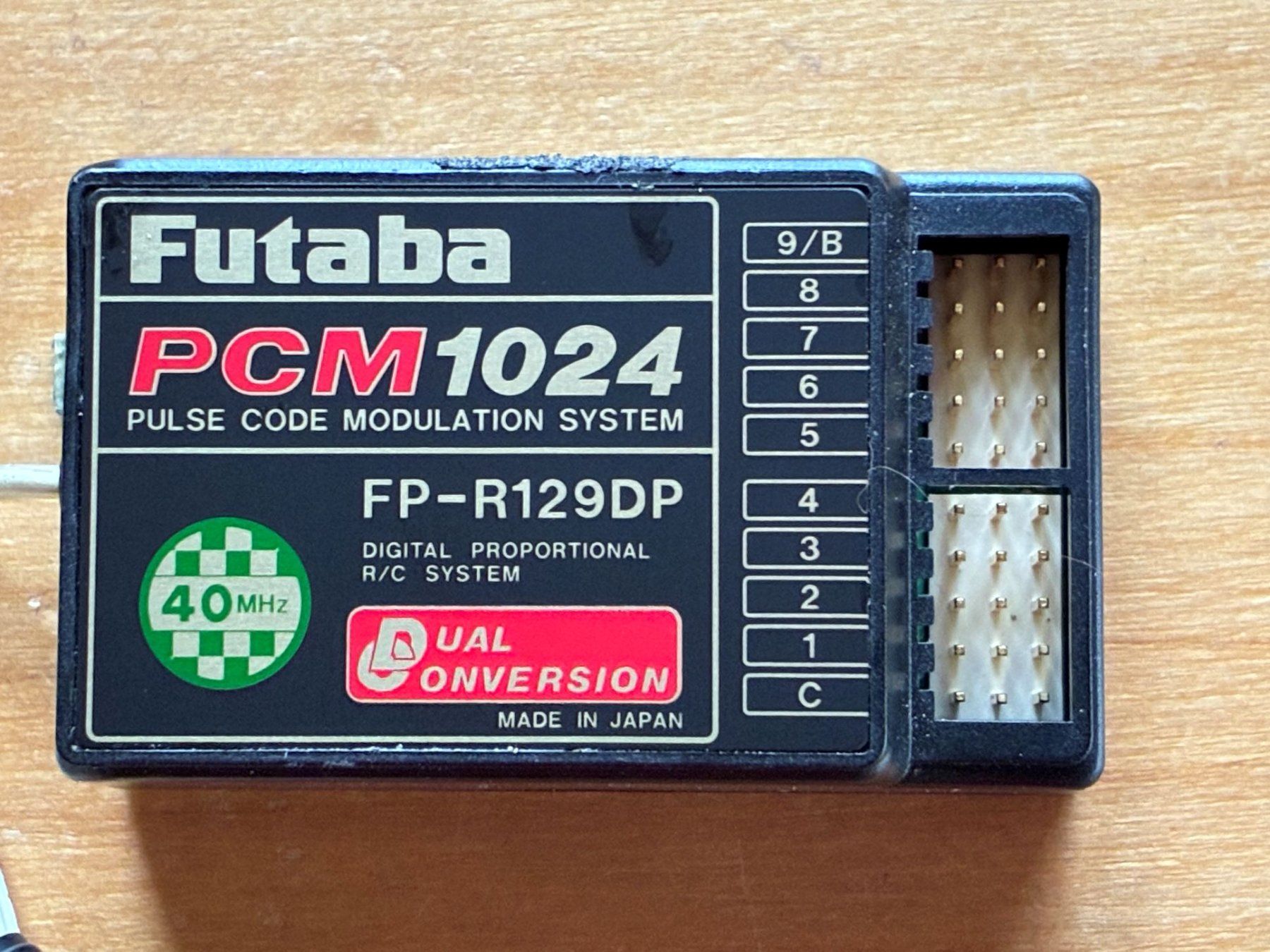 Futaba Receiver: Futaba Empfänger PCM1024 / FP-R129DP – Gebraucht aus Grub AR von Lindau09 1