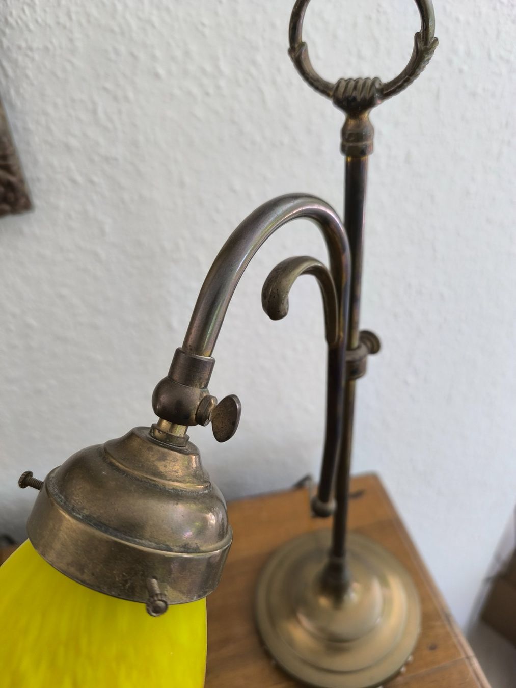 Lampade: Tischlampe Art Deco, Messing – Usato da Riehen venduto da tin_yx6j 3