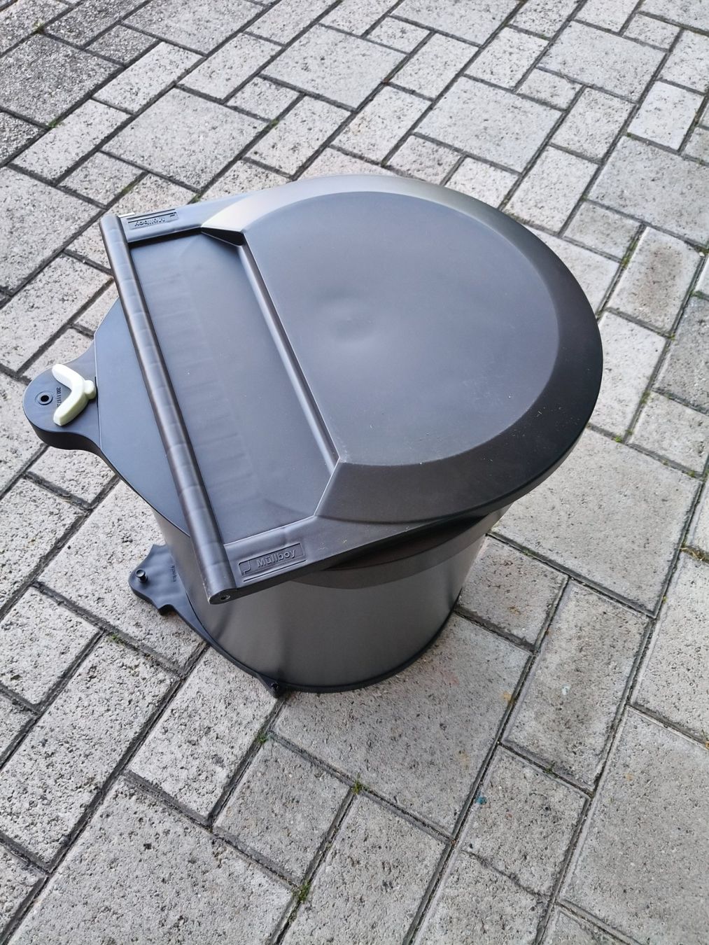 Müllex Cestini per rifiuti: Müllboy Abfall Eimer Kübel Grau Neu 25 Liter – Nuovo (secondo la descrizione) da Guntershausen venduto da Bimi1 3
