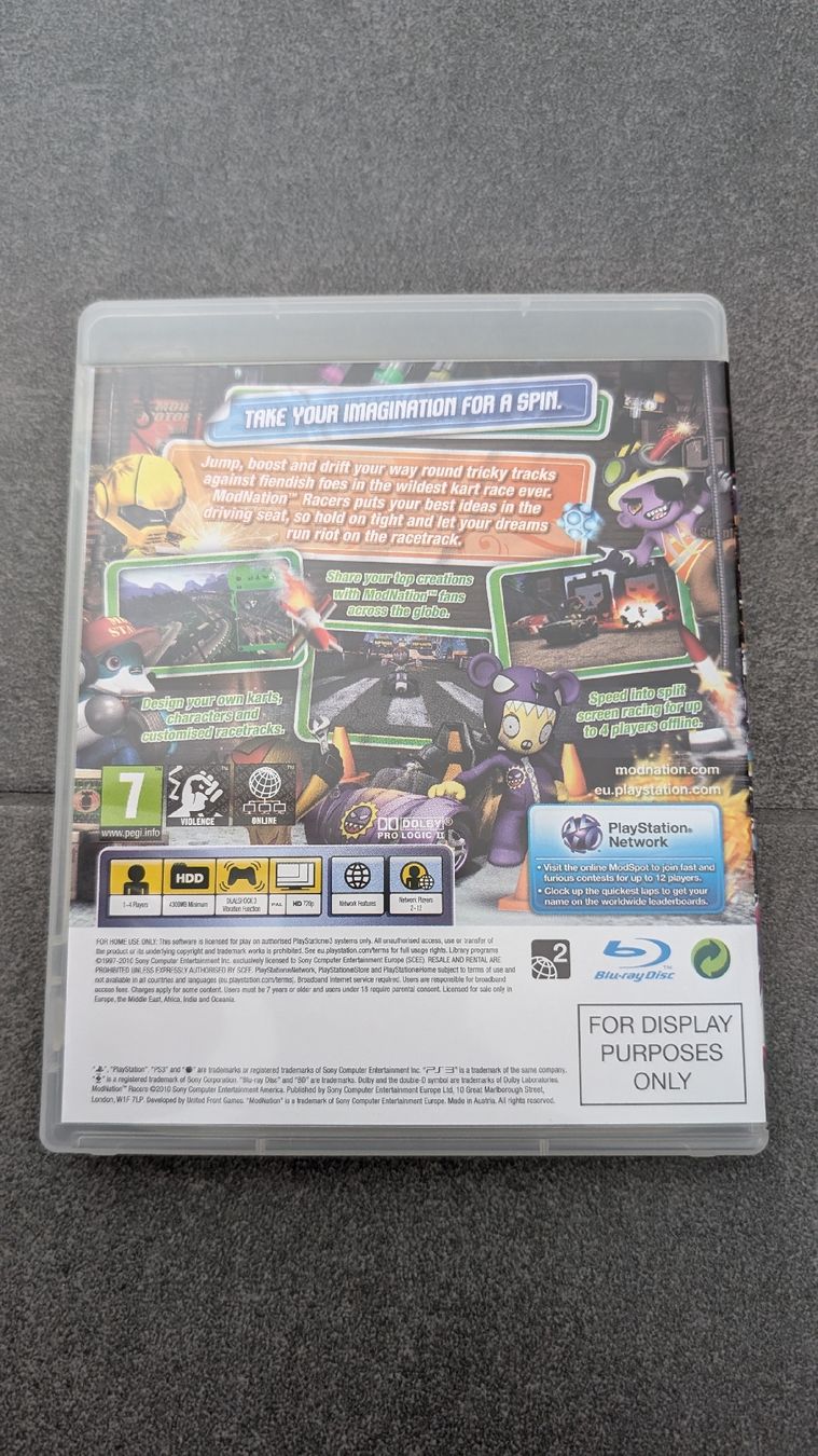 Giochi: ModNation Racers PS3 – Usato da St-Cergue venduto da Stekuff 1