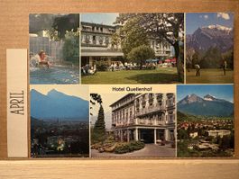 AK von Hotel Quellenhof Bad Ragaz