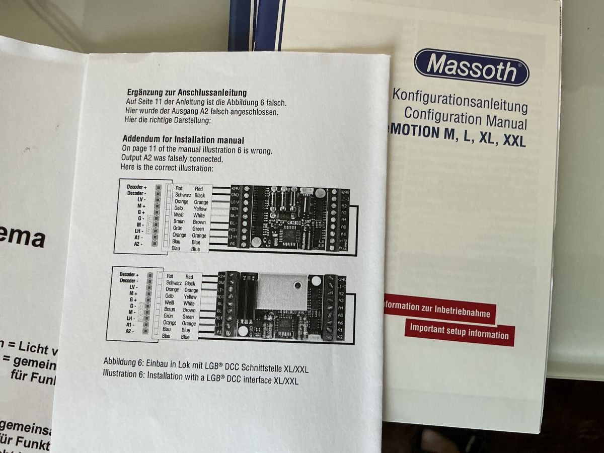 Modelleisenbahnen: Massoth 8150001 eMOTION XL Lokdecoder 4 Ampere mit Anleitung – Neu (gemäss Beschreibung) aus Wängi von Madella 6