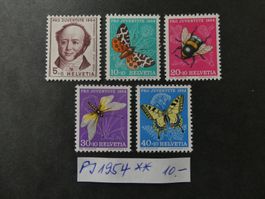 Pro Juventute 1954 postfrisch