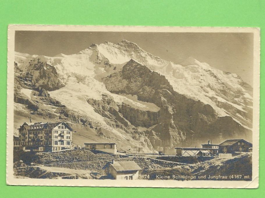 Cartoline postali: Kleine Scheidegg und Jungfrau – Usato da Zürich venduto da t24_de