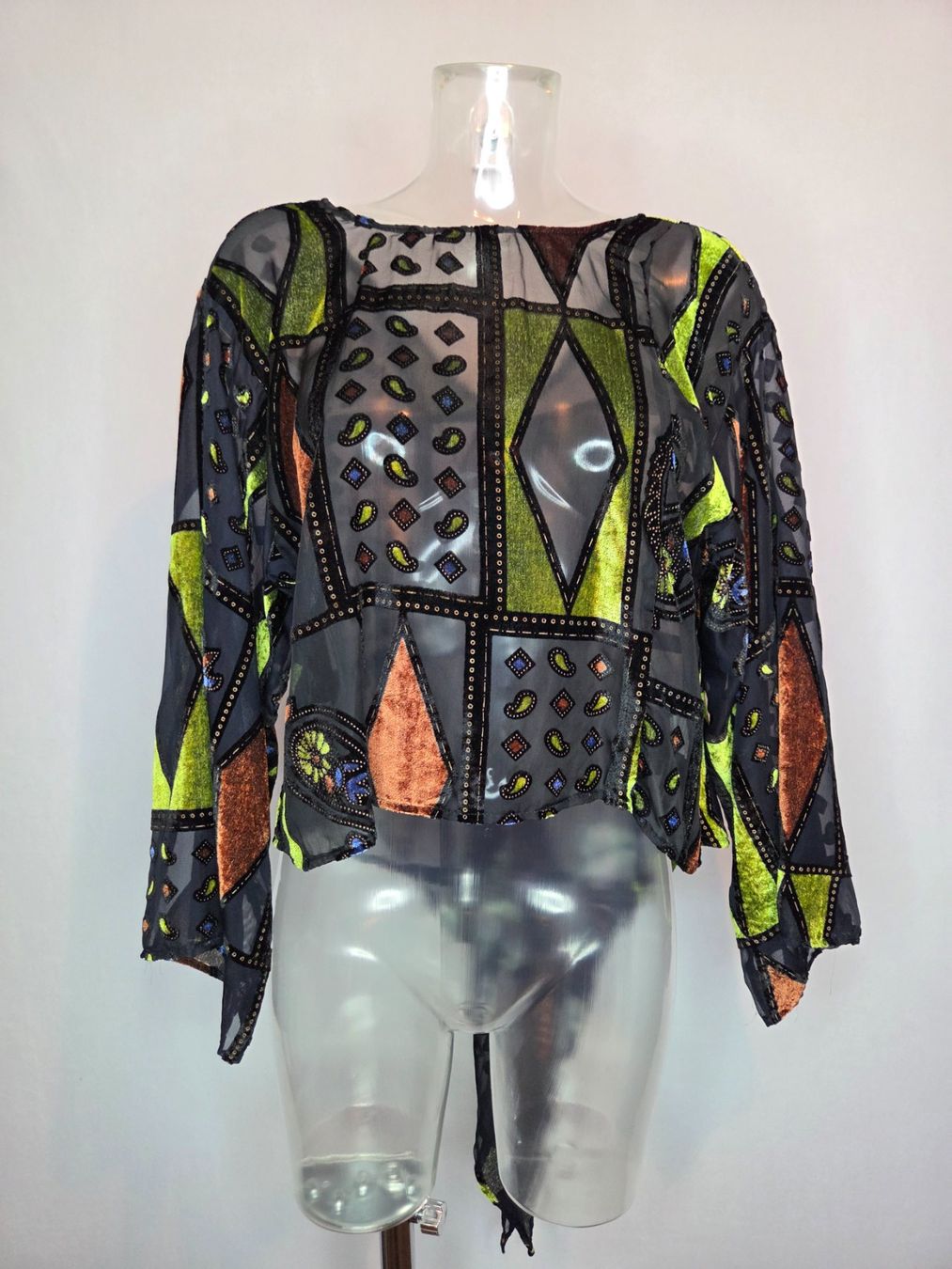 Top: Motel Transparent-Top S/M – Usato da Bern venduto da -Aniko-
