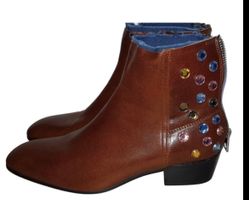 Stiefeletten Zadig & Voltaire braun Strasssteinchen