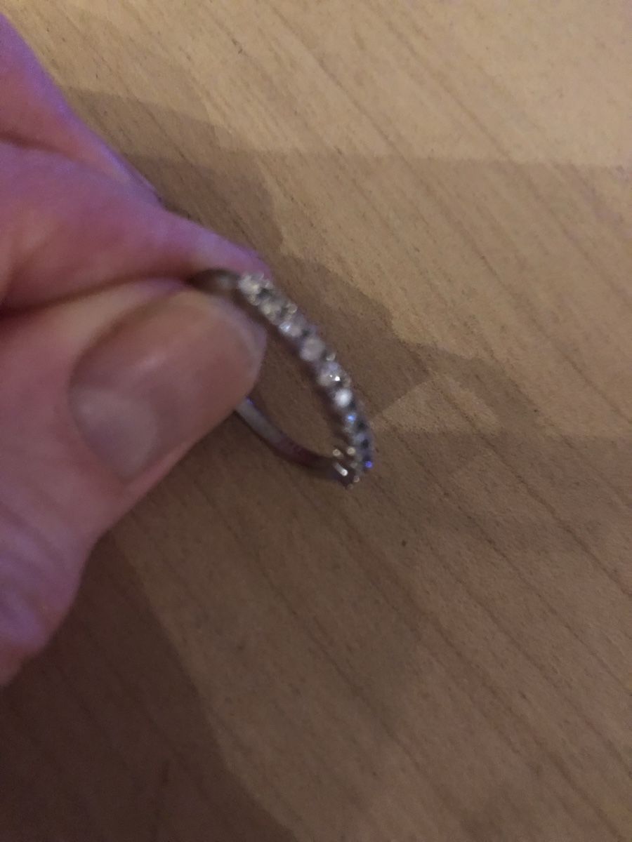 Anelli: Ring Silber mit Steinen – Usato da Burgdorf venduto da elatria 1
