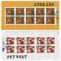 2 Kleinbogen 2007 Art brut