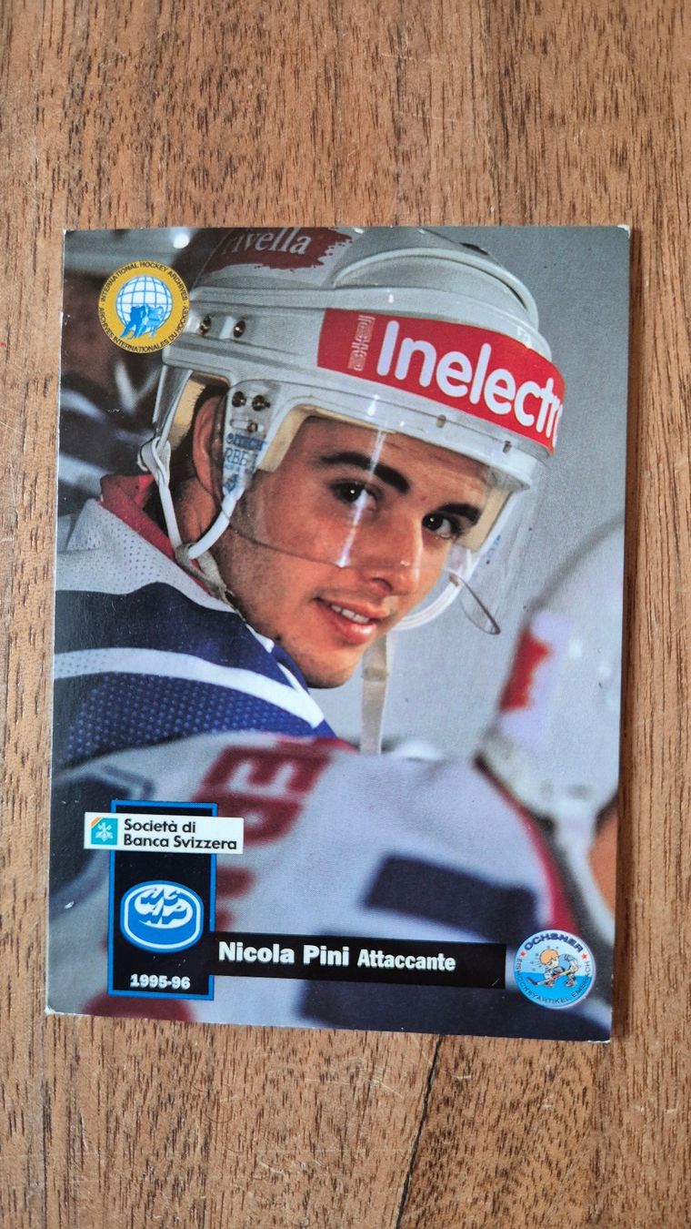 Carte collezionabili: Nicola Pini / HCAP Saison 95/96 – Usato da Wasen im Emmental venduto da asstaehli