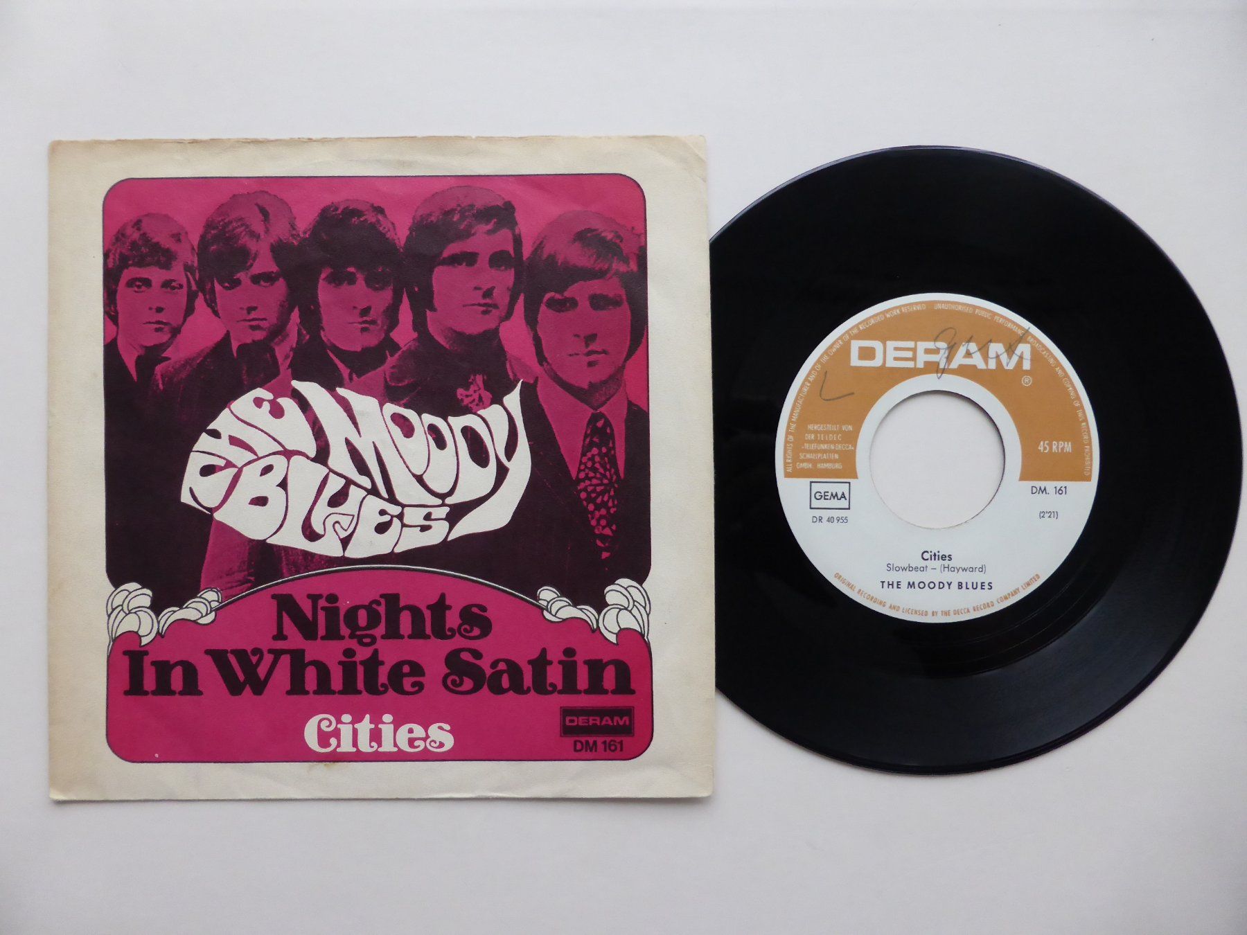 Dischi in vinile: VINYL SINGLE   MOODY BLUES – Usato da Küssnacht am Rigi venduto da Mondkinder 1