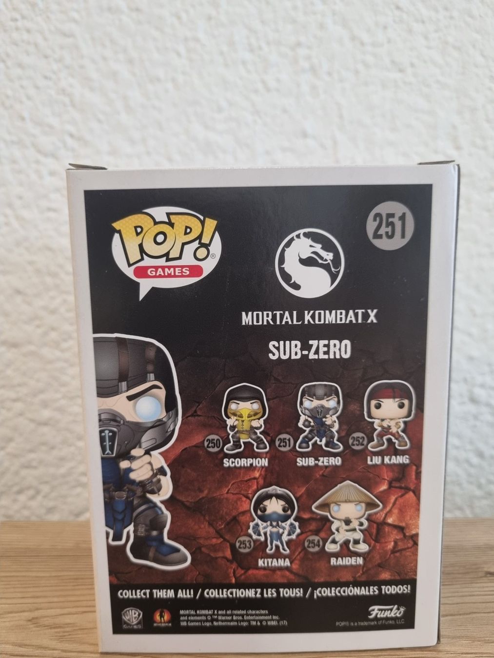 Funko Figuren: Funko Pop Mortal Kombat X #251 - Sub-Zero – Neu und originalverpackt aus Oberdorf NW von CollectingWorld 3